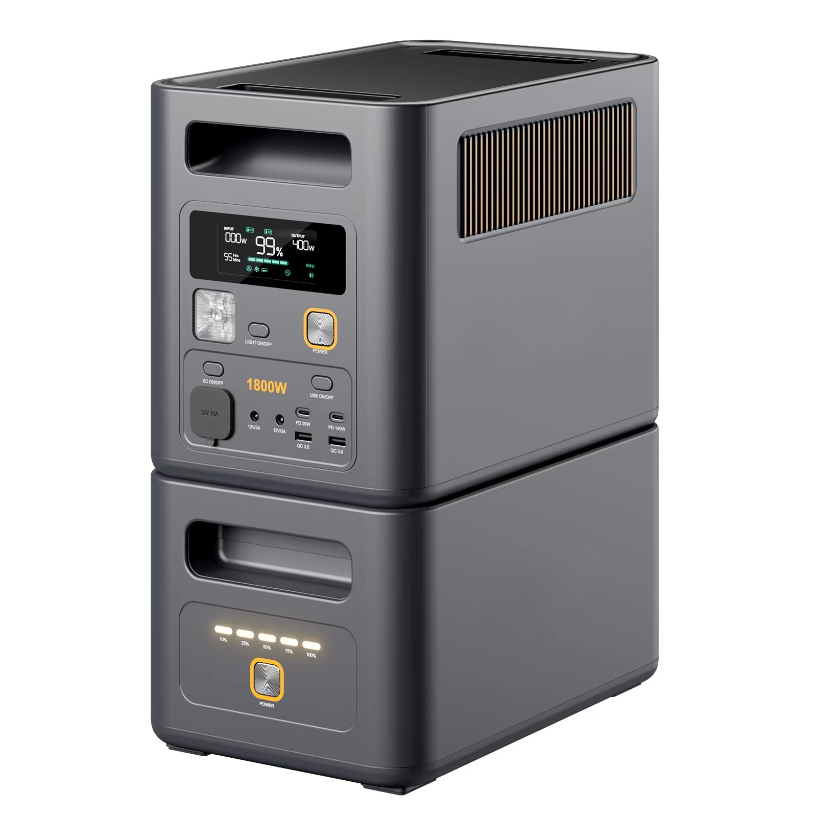 Solar Panel 200W - 새로운 디자인의 1800W 휴대용 전력 공급