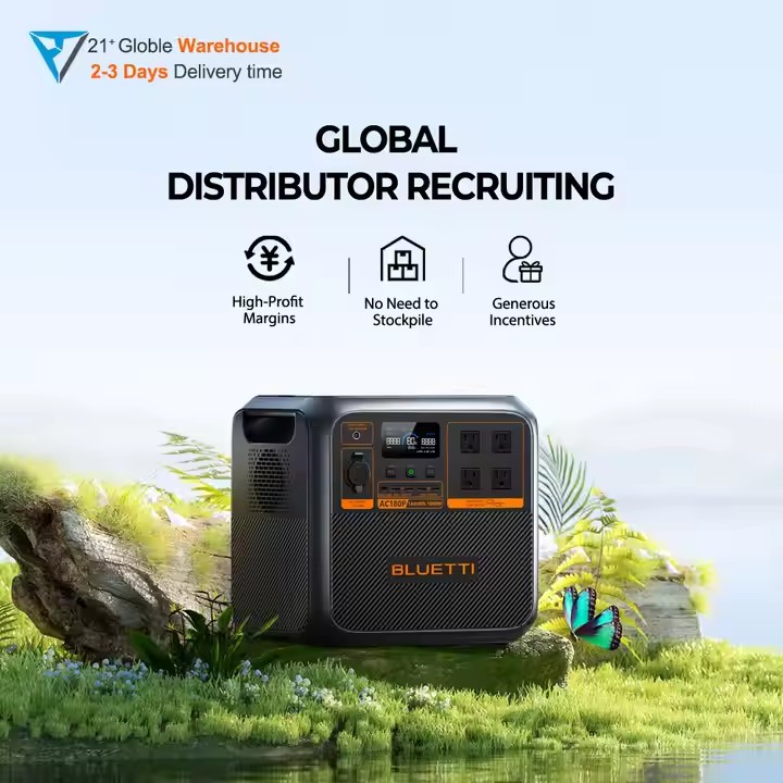 Portable Power Station - Bluett=i 휴대용 태양광 발전기 AC180P 1800W