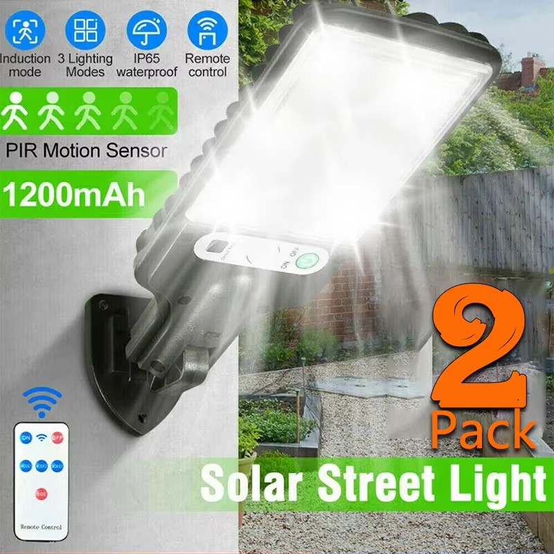 Solar Lamp - 인체감지 센서가 있는 3가지 모드 야외