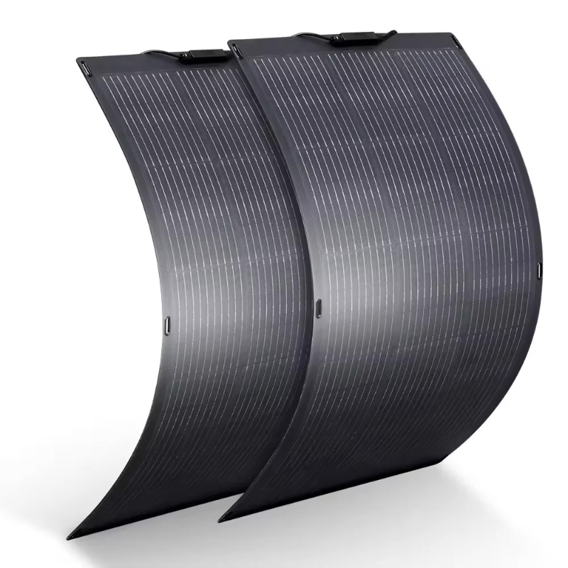 Solar Panel 200W - 야외용 고품질 경량 단결정 태양광 패널