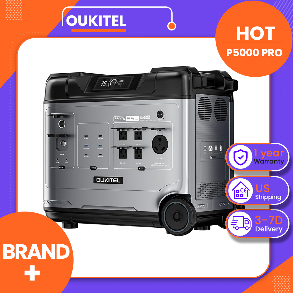 Charge Controller Solar - OUKITEL P5000 Pro 휴대용 전력 공급
