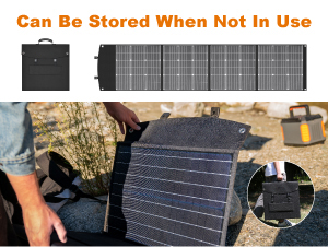 내구성 강한 200W 접이식 태양광 패널, 올블랙 모노 - Solar Panel 리뷰 및 가격