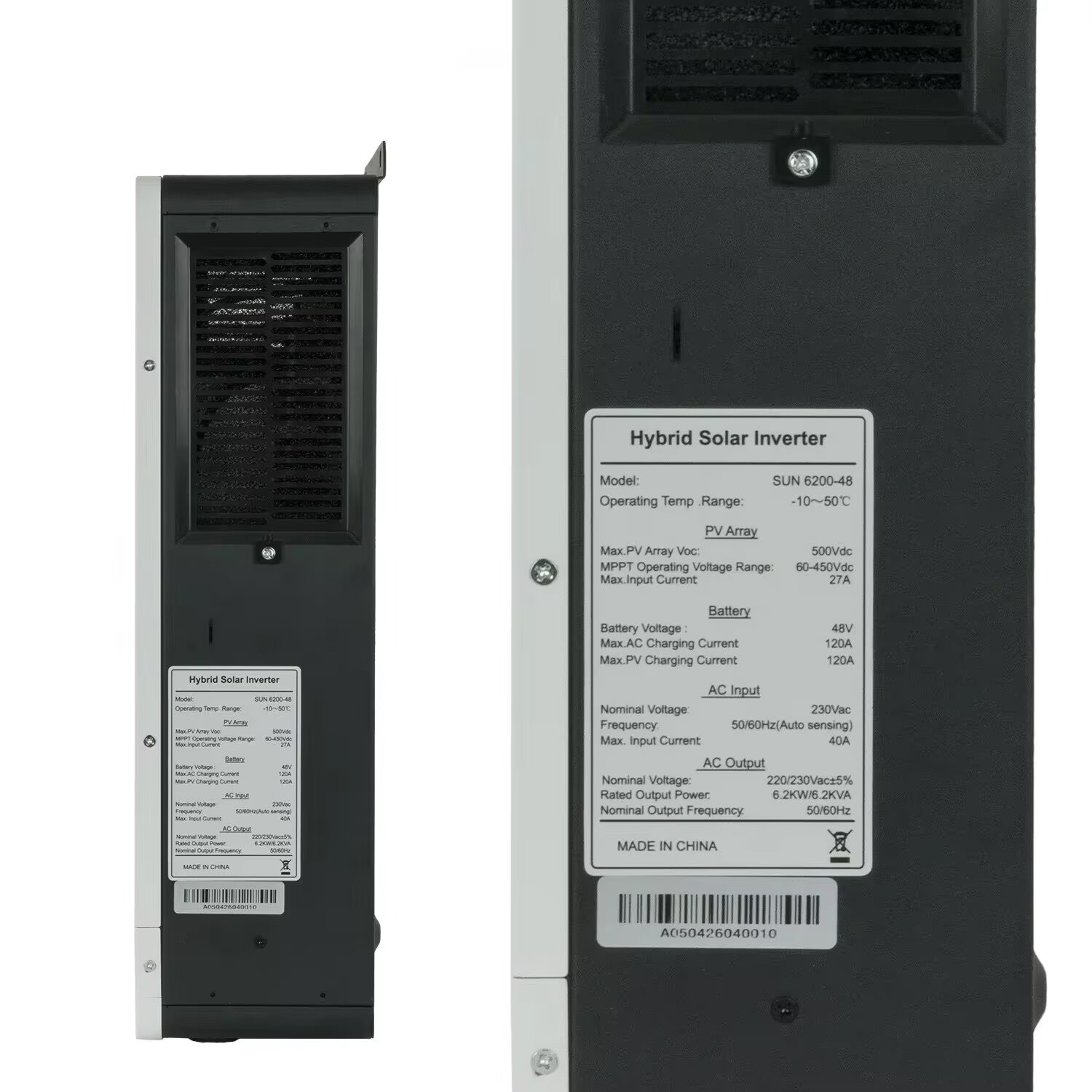 하이브리드 태양광 인버터 6.2KW 48V 단상 WIF - Charge Controller Solar 리뷰 및 가격