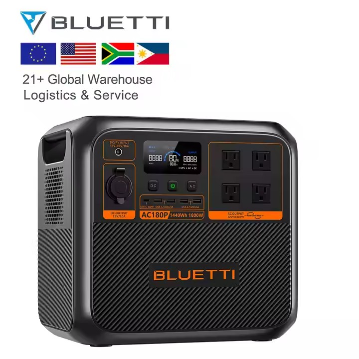 Bluett=i 휴대용 태양광 발전기 AC180P 18 - Portable Power Station 리뷰 및 가격