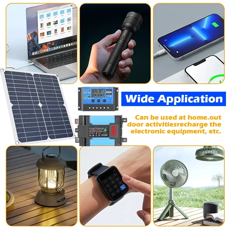 6000W 태양광 발전 키트: 200W 태양광 패널과  - Solar Panel 200W 리뷰 및 가격