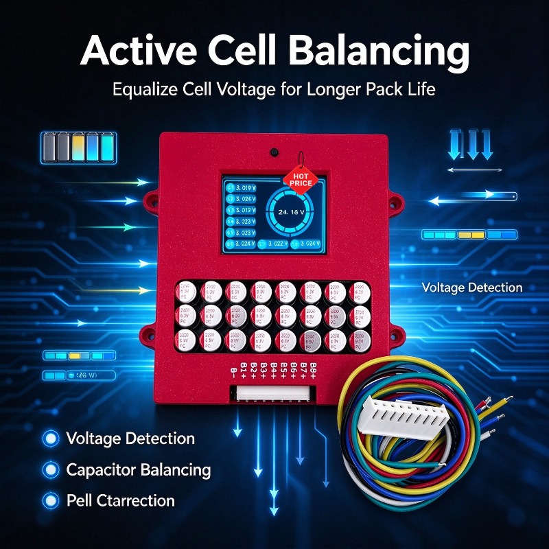 액티브 밸런서 4S 6S 8S 리튬/리튬인산철 배터리  - Lithium Battery 12V 리뷰 및 가격