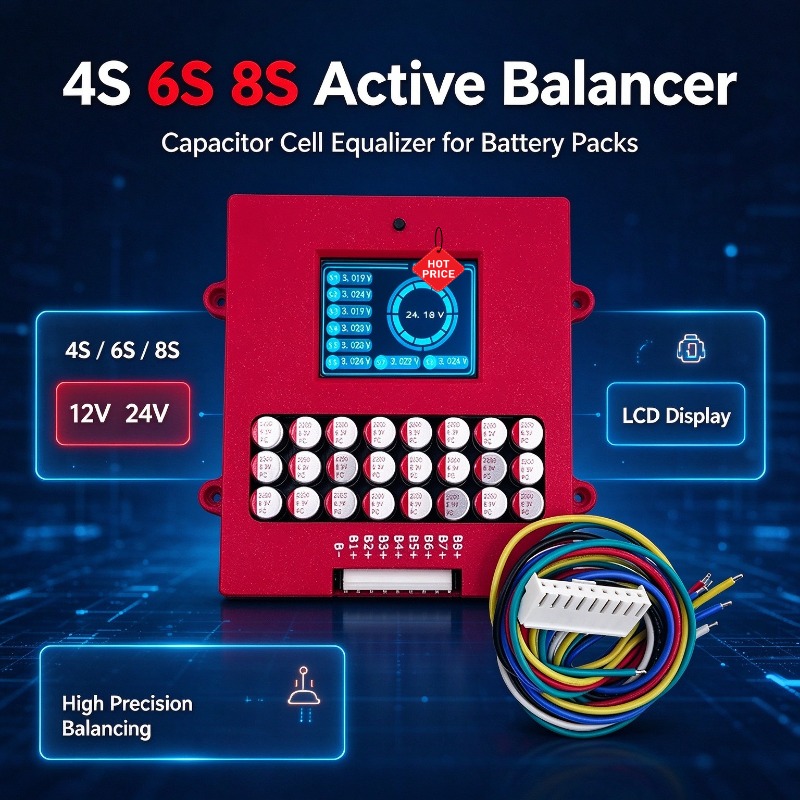 액티브 밸런서 4S 6S 8S 리튬/리튬인산철 배터리  - Lithium Battery 12V 리뷰 및 가격