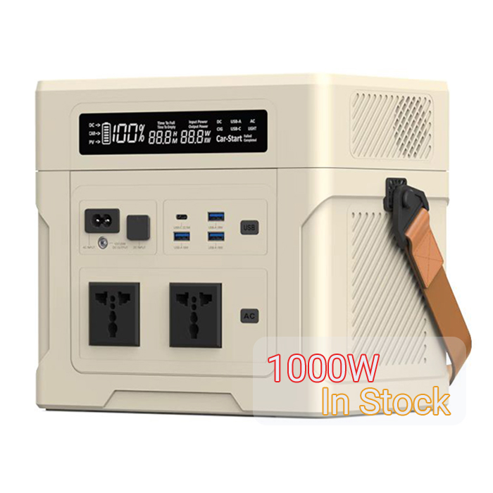 1000W 902.4Wh 충전식 파워스테이션 휴대용 발 - Solar Generator 리뷰 및 가격