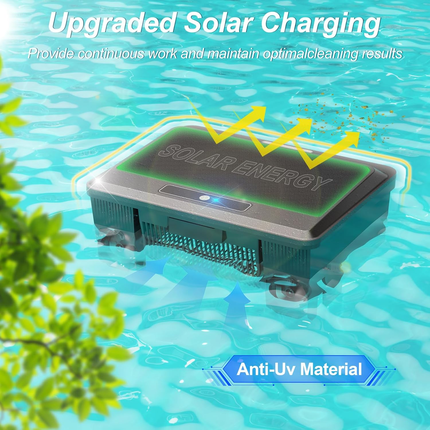 업그레이드된 태양광 수영장 청소 로봇, 원격 제어 기능 - Charge Controller Solar 리뷰 및 가격