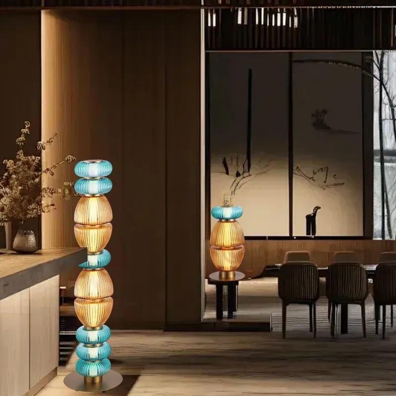 현대적이고 심플한 디자인의 호박 모양 유리 테이블 램프 - Solar Lamp 리뷰 및 가격